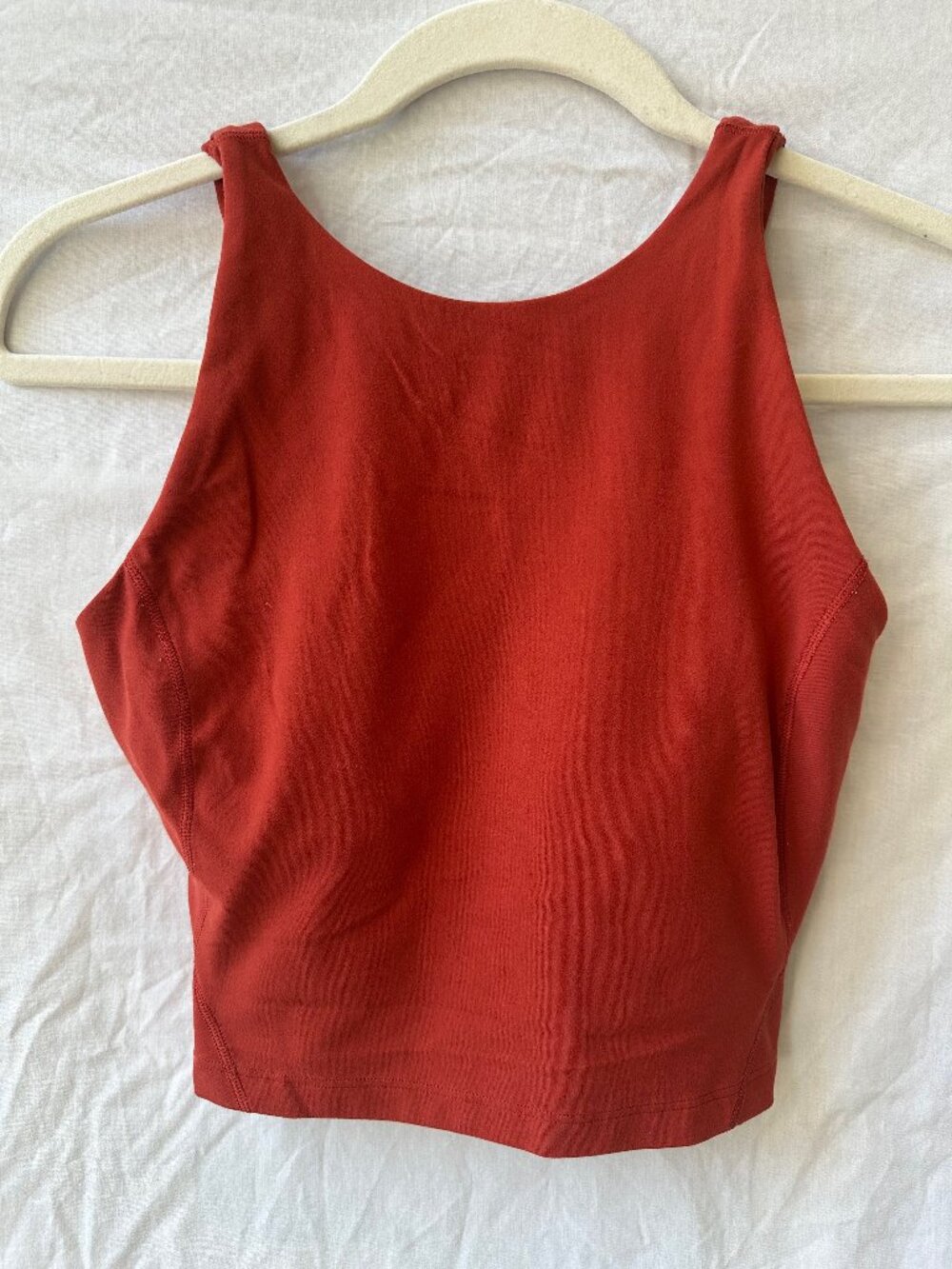 Lululemon Align High-Neck Tank in Dark Terracotta size 4